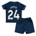 Chelsea Reece James #24 Barnkläder Borta matchtröja till baby 2023-24 Kortärmad (+ Korta byxor) Billigt